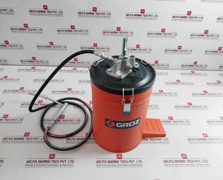 Groz Vgp-10 Volume Bucket Grease Pumps Rev. D