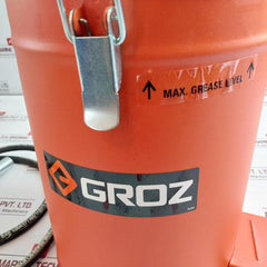 Groz Vgp-10 Volume Bucket Grease Pumps Rev. D