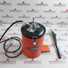 Groz Vgp-10 Volume Bucket Grease Pumps Rev. D