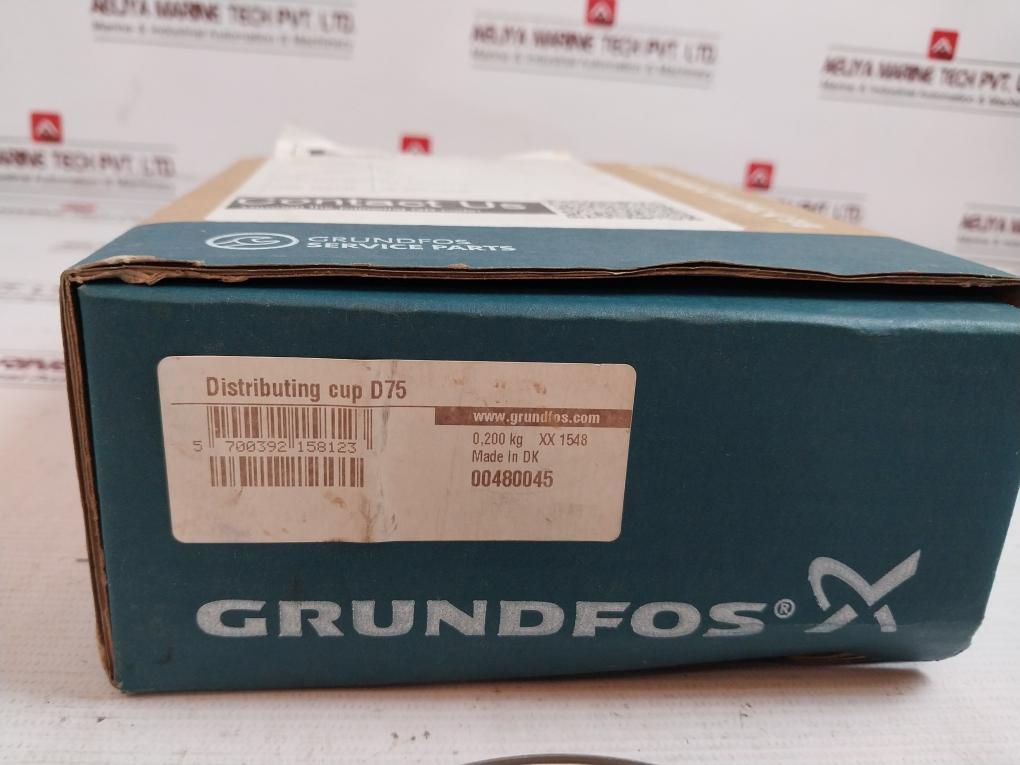 Grundfos 71 Distributing Cup D75 1M40-150/165 Afa-b G/E Cw Pre-heater Pump