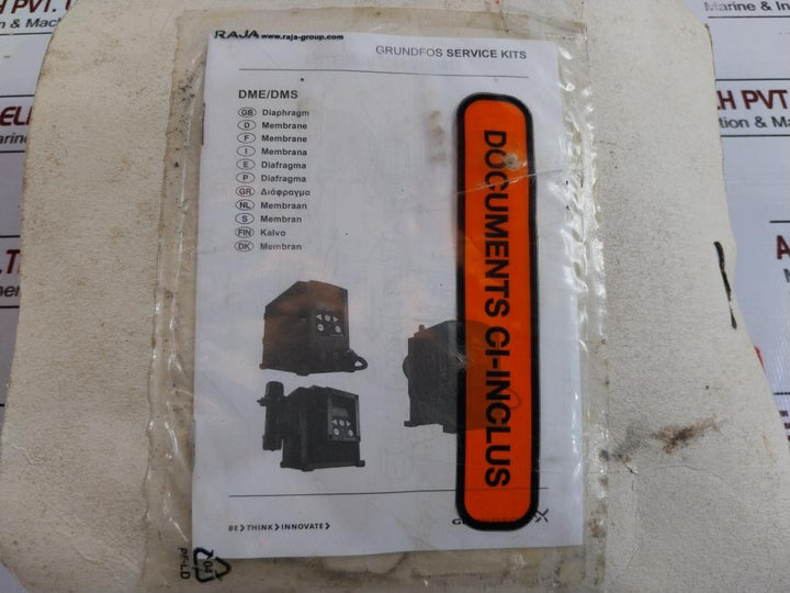 Grundfos 96440647 Pump Head Service Kit Pp/e/c Dme19