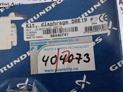 Grundfos 96440741 Diaphragm DME 19 Kit