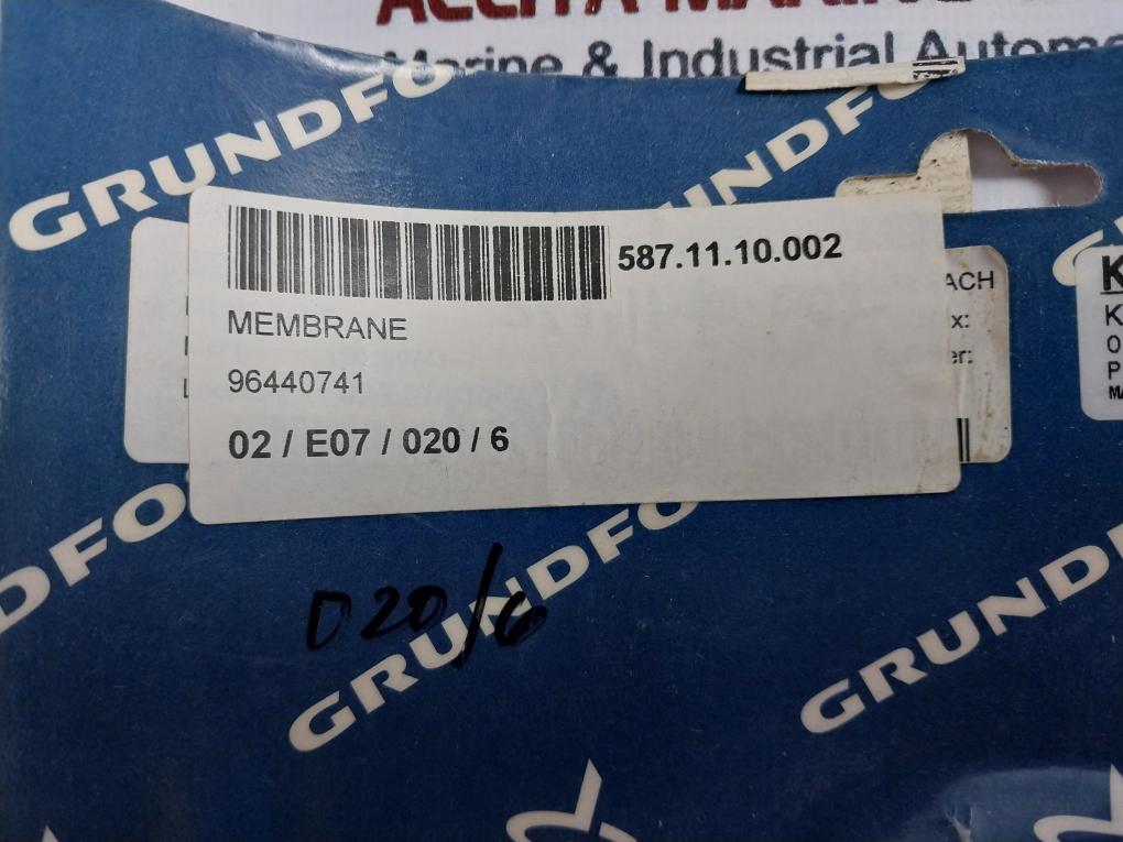 Grundfos 96440741 Diaphragm DME 19 Kit