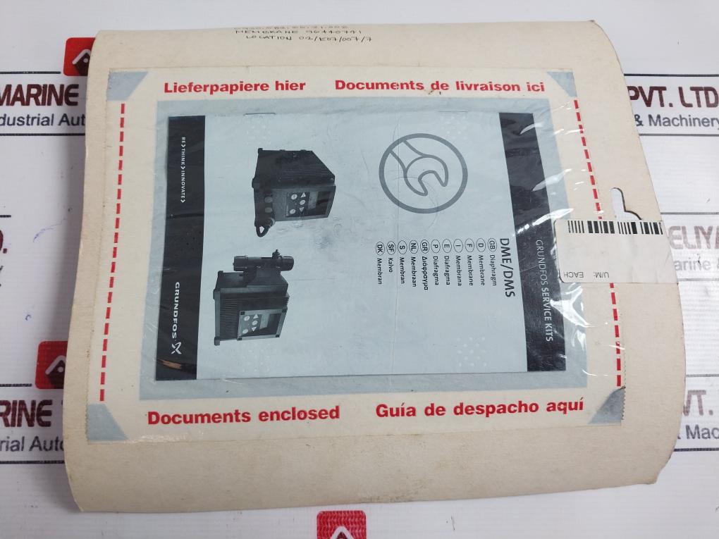 Grundfos 96440741 Diaphragm DME 19 Kit