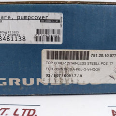 Grundfos 98481138 Spare Stainless Steel Pumpcover