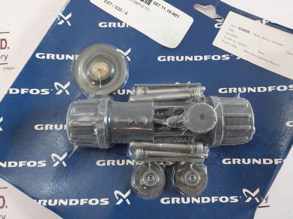 Grundfos Dme 12-6 Dosing Head Complete 96440647