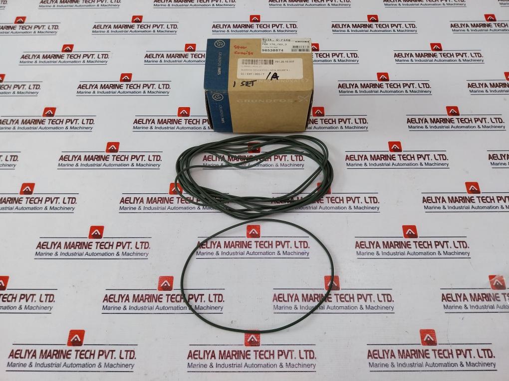 Lot of 10x Grundfos FKM 170,7X3,3 Bulk, O-Ring