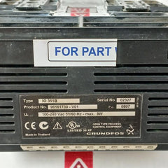 Grundfos Io 351B Extension Interface Module 100-240 Vac 50/60Hz 9W