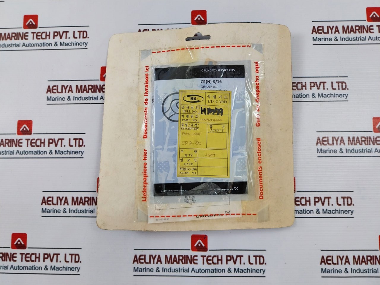 Grundfos 985204 Cr(N) 8/16 Shaft Seal Service Kit 96570056