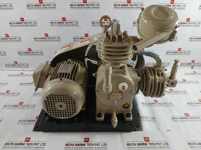 Gs2ar Air Compressor W/ Three Phase Marine Induction Motor 2.5mpa Sanwa