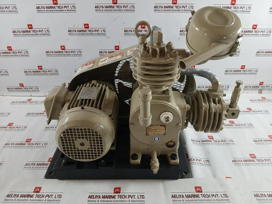 Gs2ar Air Compressor W/ Three Phase Marine Induction Motor 2.5mpa Sanwa