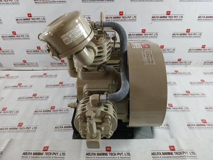 Gs2ar Air Compressor W/ Three Phase Marine Induction Motor 2.5mpa Sanwa