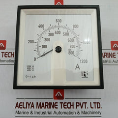 Gseam1060051 Triple Scale Ammeter 0-1200-800-400 Rishabh