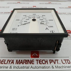 Gseam1060051 Triple Scale Ammeter 0-1200-800-400 Rishabh