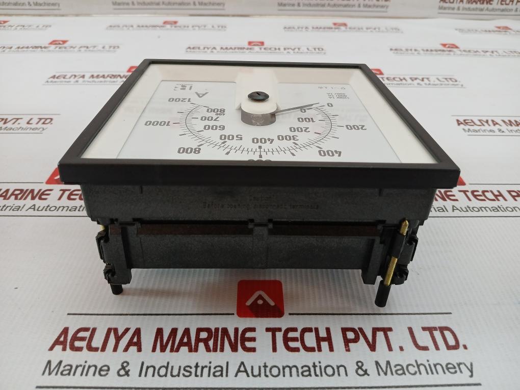 Gseam1060051 Triple Scale Ammeter 0-1200-800-400 Rishabh