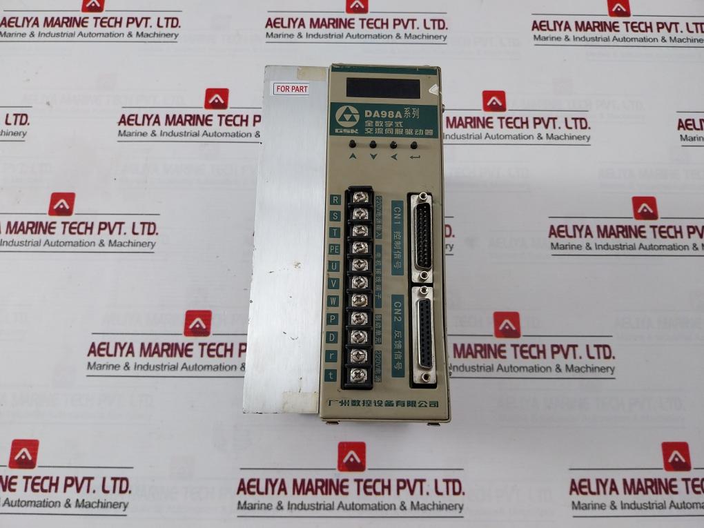 Gsk Da98A Ac Servo Drive 220V 50/60Hz (Not Working)