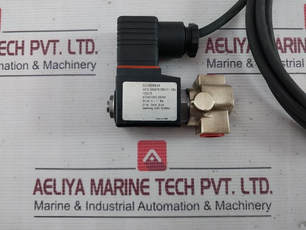 Gsr A72421002.032Xx Solenoid Valve Turbulo Separator 11 Bar 230V 50-60Hz