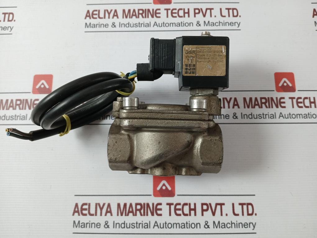Gsr Au202100 Solenoid Valve D40241001 012Cs 0,3-20 Bar 36V- 18.5W 24Va 110V 60Hz