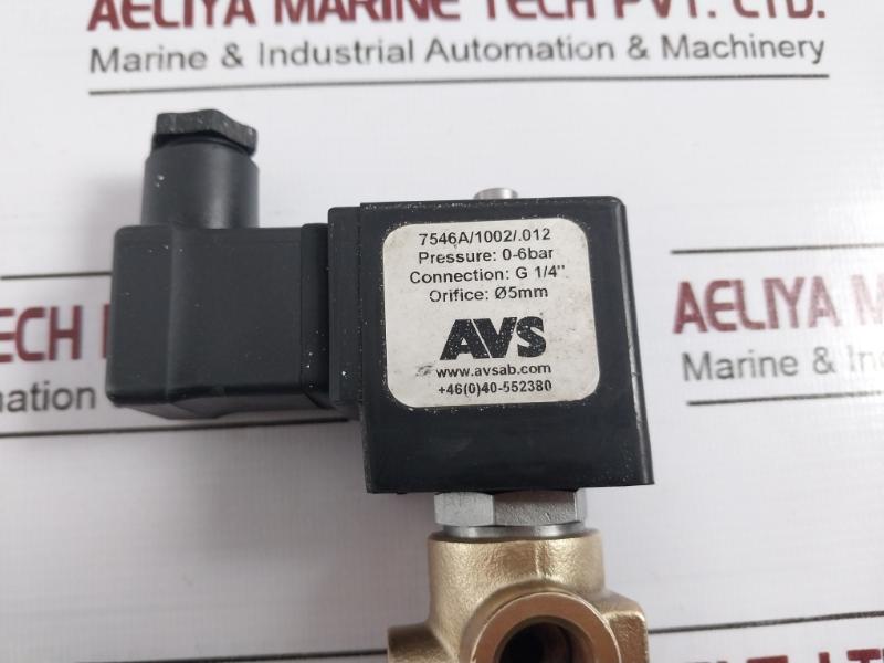 Gsr K0510125 Avs Shield Solenoid Valve 96V 18.5W 0-6 Bar