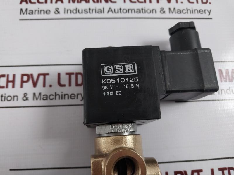 Gsr K0510125 Avs Shield Solenoid Valve 96V 18.5W 0-6 Bar