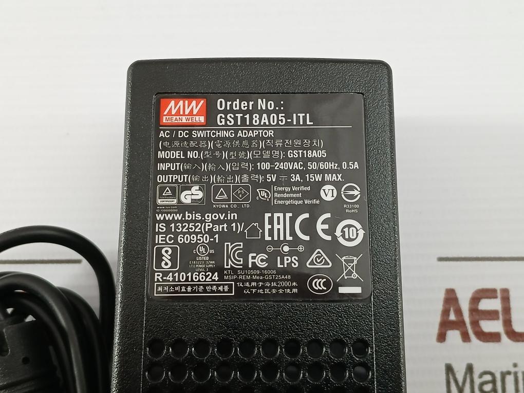 Gst18A05-Ac-Dc-Switching-Adaptor-Mean-Well-Input-100-240Vac-50-60Hz-0-5A-209917-10