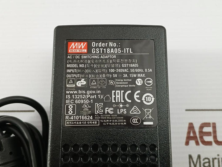 Gst18A05-Ac-Dc-Switching-Adaptor-Mean-Well-Input-100-240Vac-50-60Hz-0-5A-209917-10