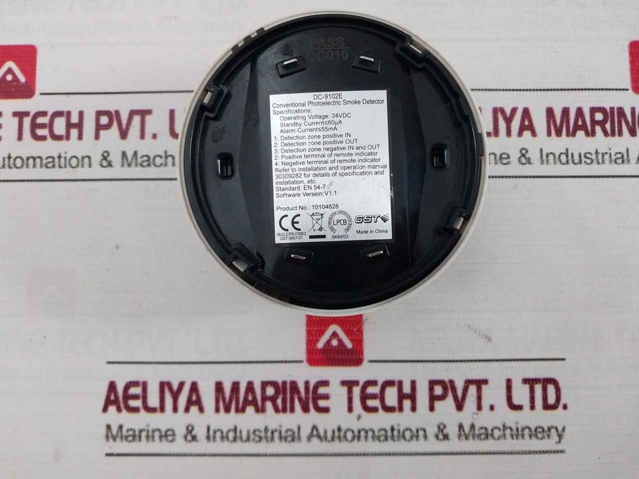 Gst Dc-9102E Photoelectric Smoke Detector 24Vdc 55Ma V1.1