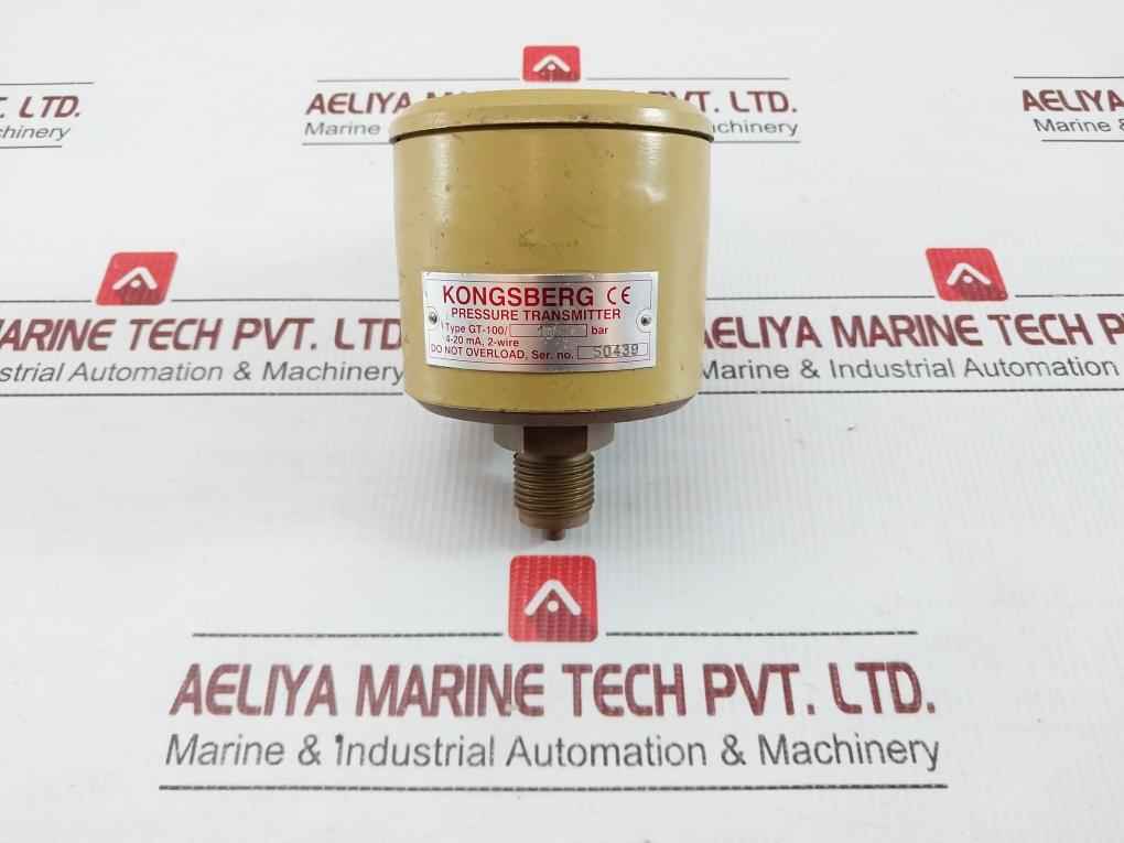 Gt-100/10 Bar Pressure Transmitter Kongsberg