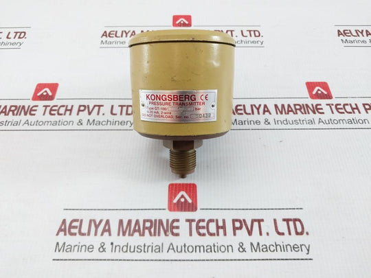 Gt-100/10 Bar Pressure Transmitter Kongsberg