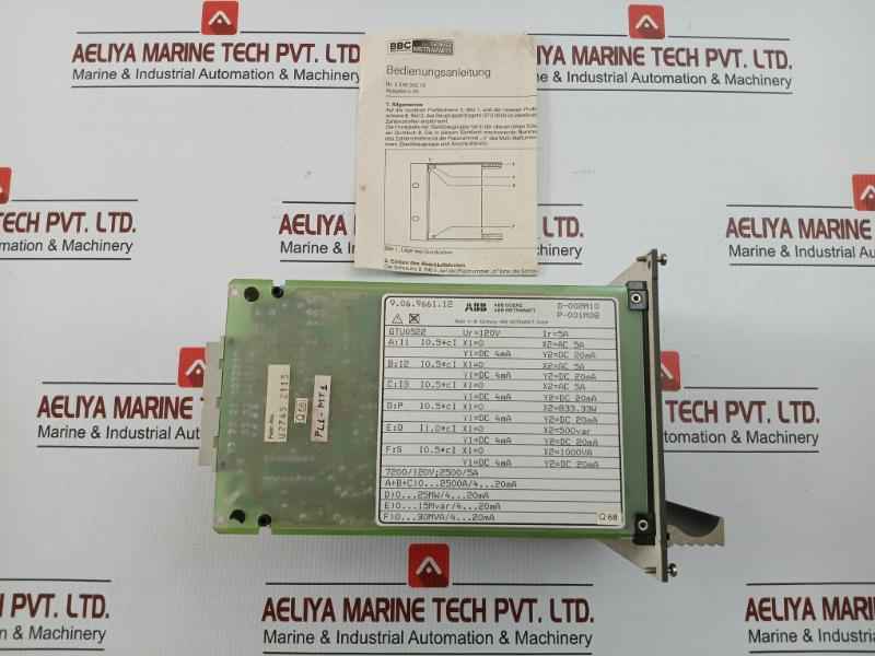 Gtu0522 Multi-transducer Industrial Control Unit Abb