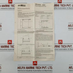 Gtu0522 Multi-transducer Industrial Control Unit Abb