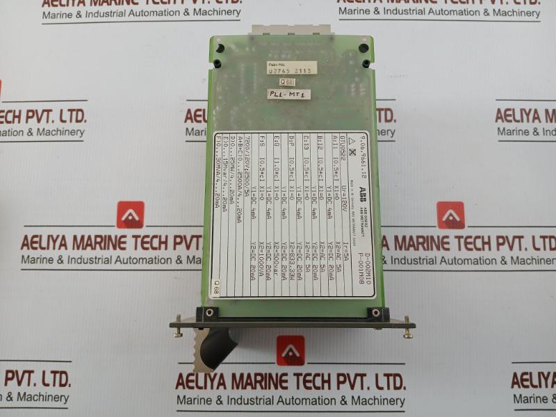 Gtu0522 Multi-transducer Industrial Control Unit Abb