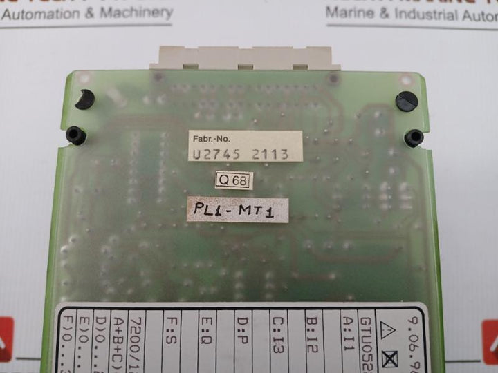 Gtu0522 Multi-transducer Industrial Control Unit Abb