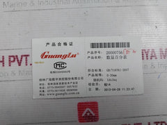 Guanglu 03000002 Digital Display Indicator 0.01Mm/0.0005
