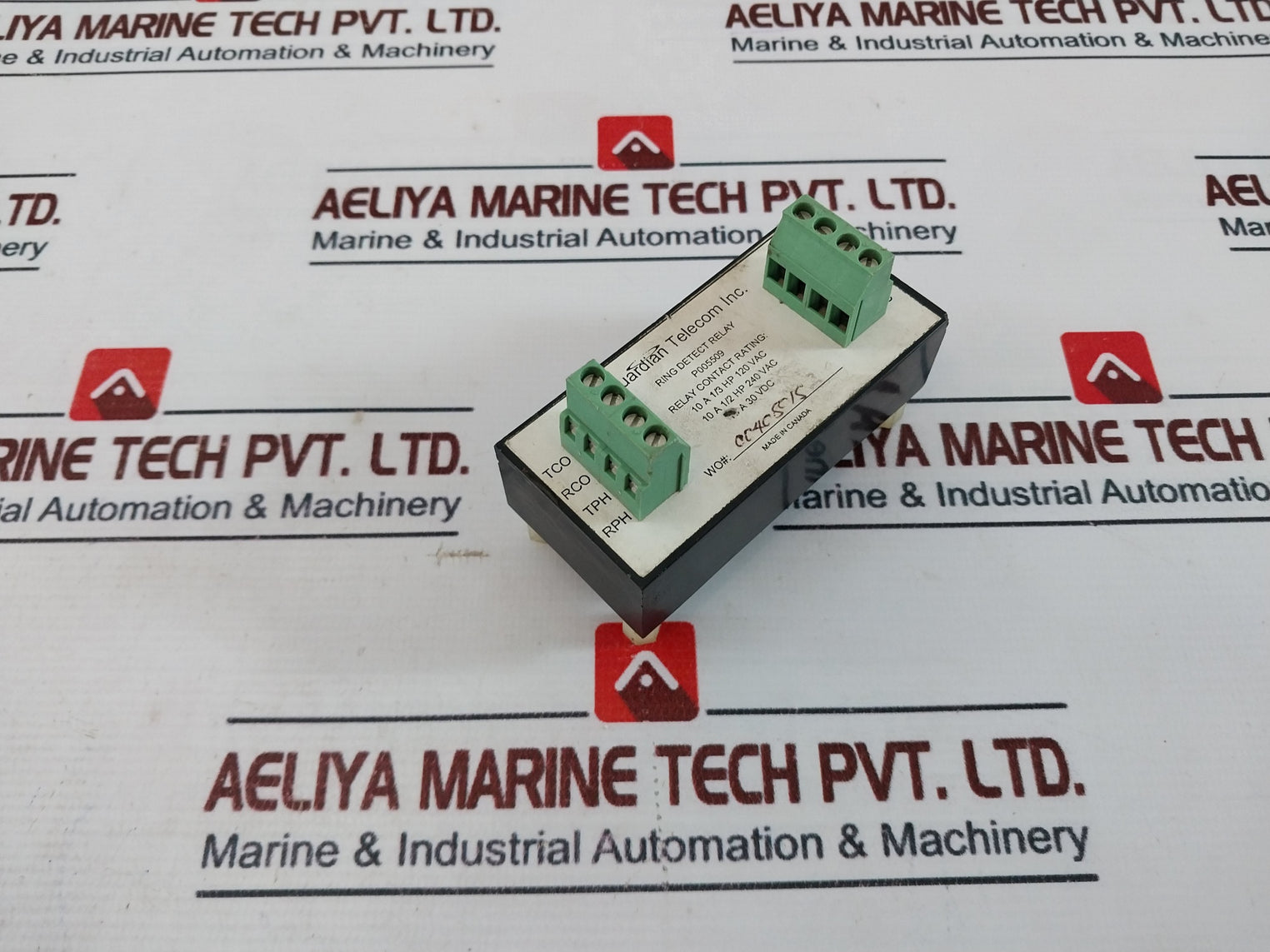 Guardian Telecom P005509 Ring Detect Relay 10a 120-240vac 30vdc