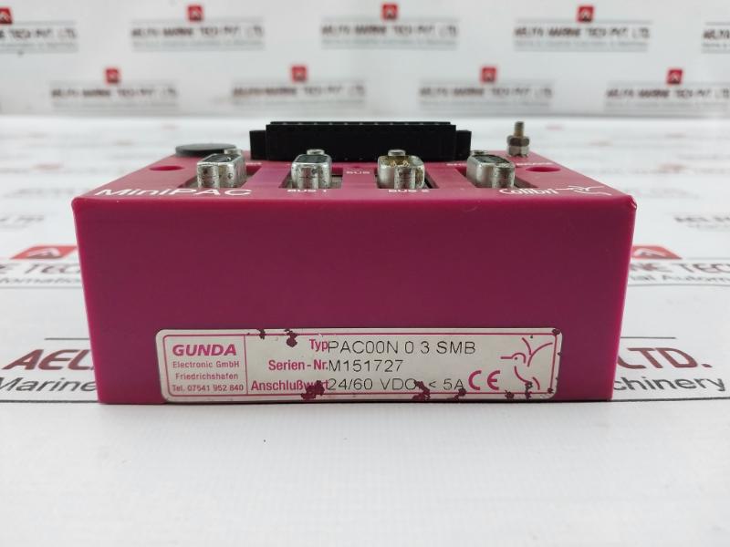 Gunda Electronic Pac00n.0.3.smb Stepper Motor Control Minipac 24/60vdc