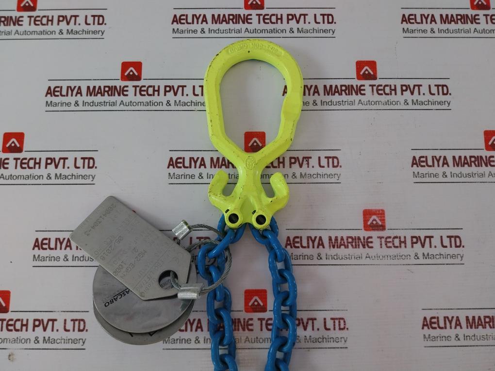 Gunnebo Egkn-6-10 Chain Sling, 6Mm X 1000Mm, 2.12 T Working Load Limit