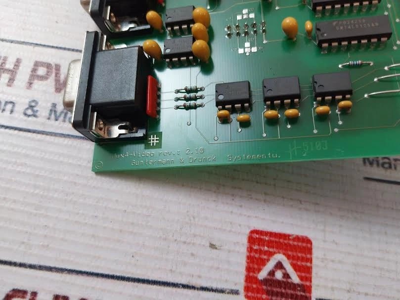 Guntermann & Drunck Mux4-video Printed Circuit Board Rev 2.10