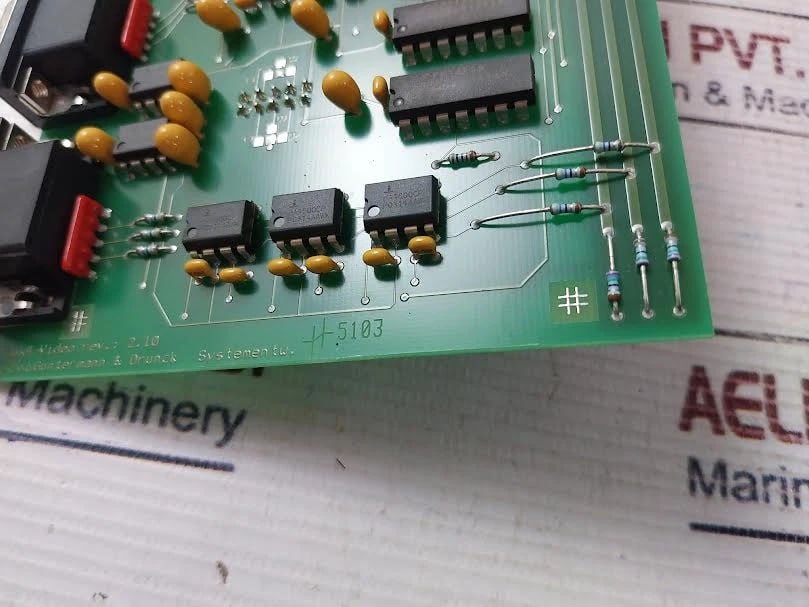 Guntermann & Drunck Mux4-video Printed Circuit Board Rev 2.10