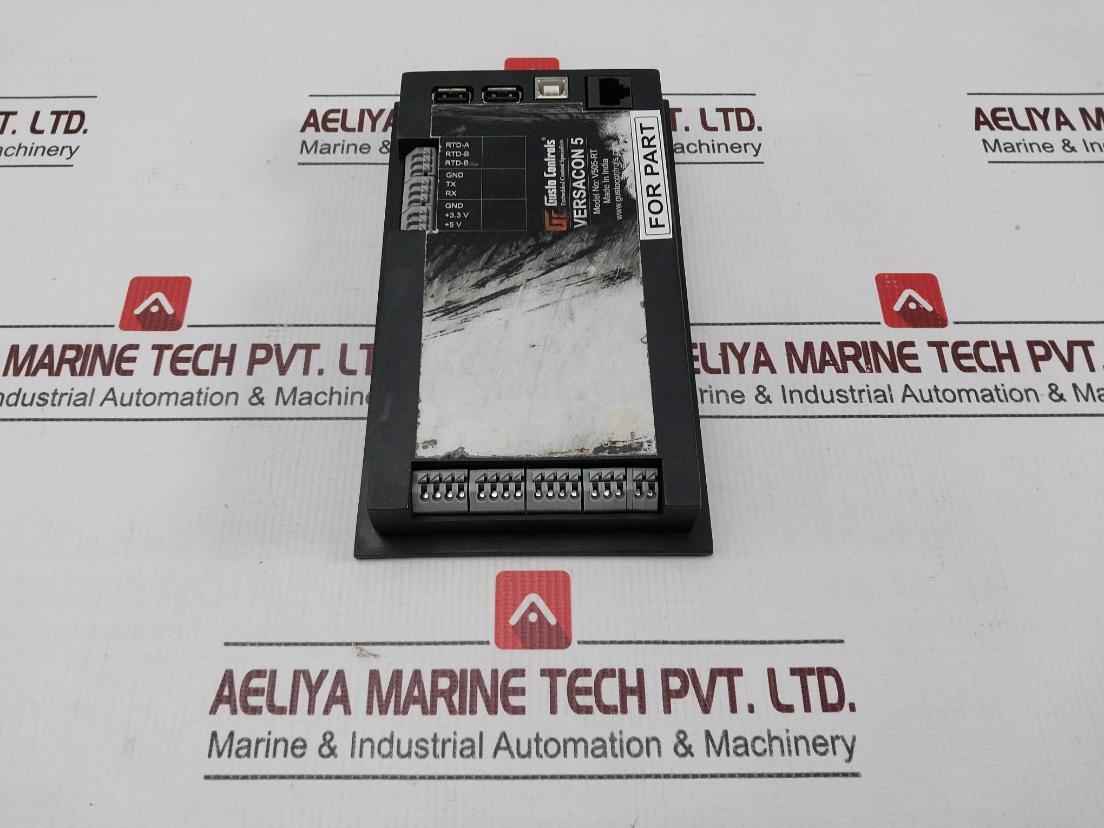 Gusto Controls V505-rt Hmi Touchscreen Panel Display (not Working)