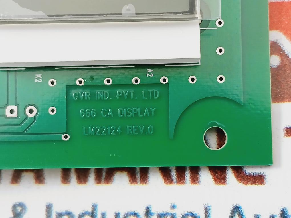 GVR 666 CA Display Board Rev: 0