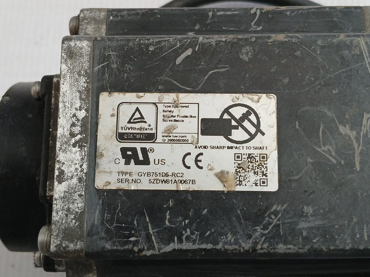 Gyb751D5-rc2 Ac Servo Motor Fuji Electric
