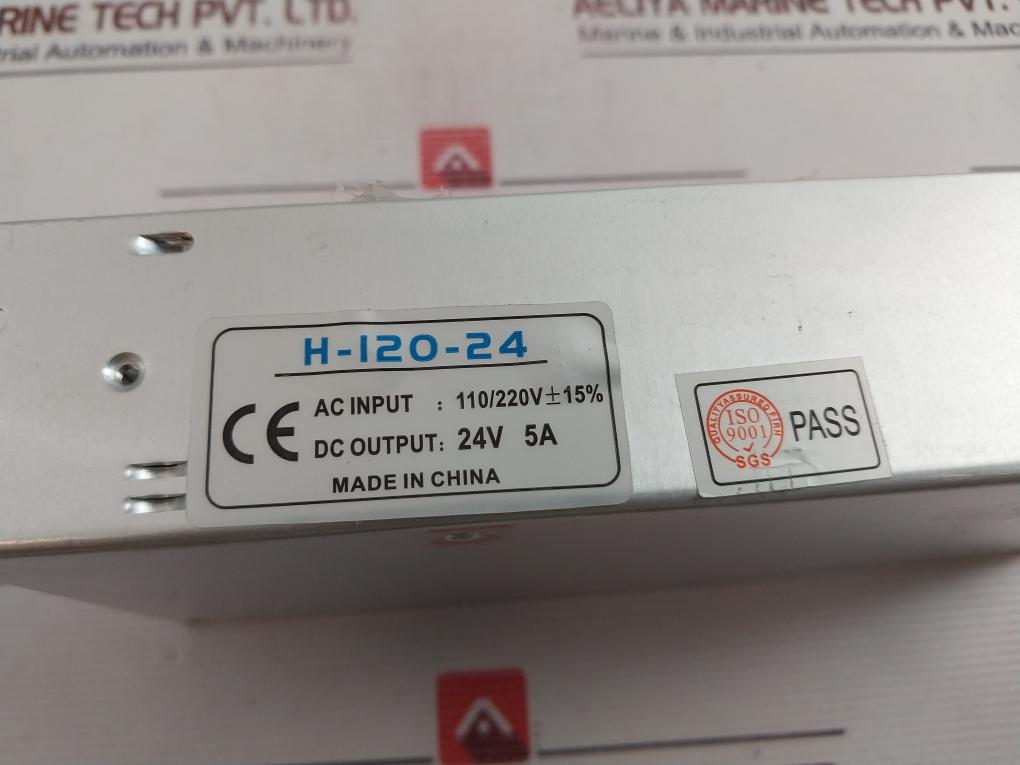 H-120-24 Switching Mode Power Supply 5A 24V