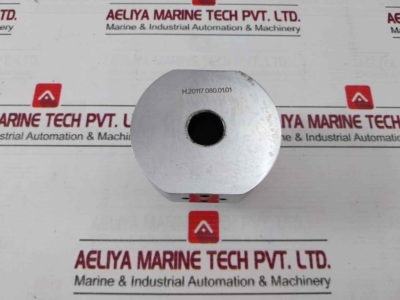 H.20117.080.0101 Precision Machined Metal Block With 5-port Mount Hole