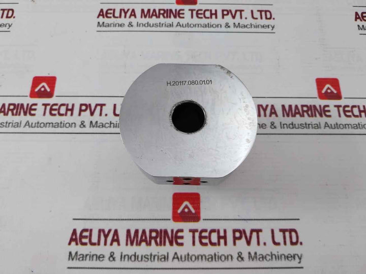 H.20117.080.0101 Precision Machined Metal Block With 5-port Mount Hole