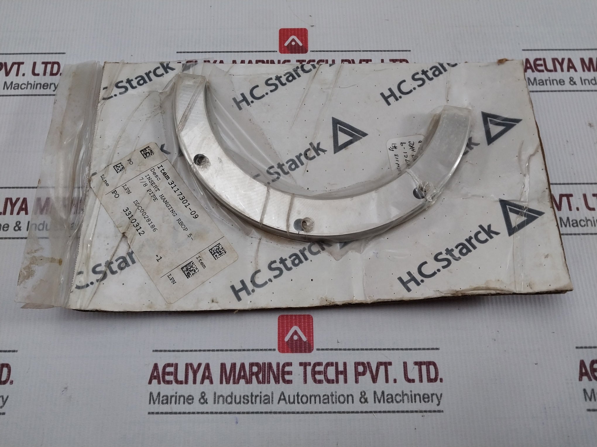 H.C.Starck 3117301-09 Insert Hanging Rbop 5-7/8 Pipe Rev D