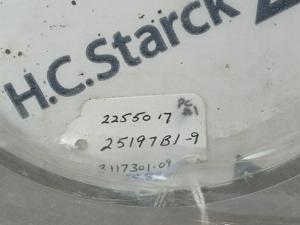 H.C. Starck 3117301-09 Insert Hanging Rbop 5-7/8 Pipe Set Rev D