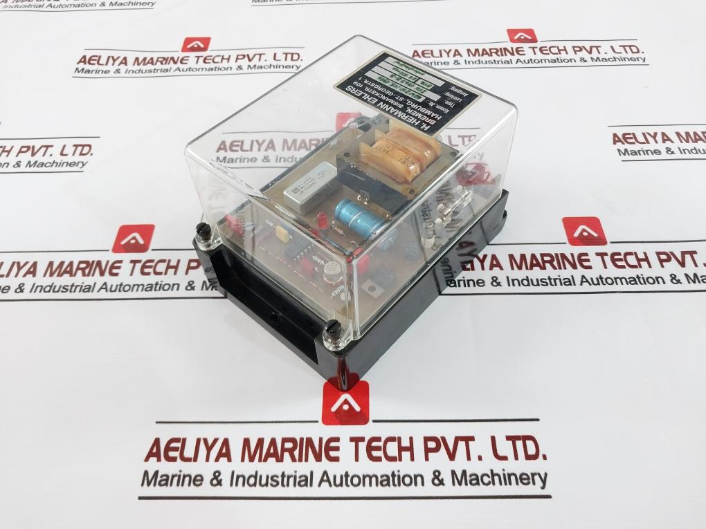 H. Hermann Ehlers Ivk 1865 B-s Signal Relay Box 5Va Tt 100Ms