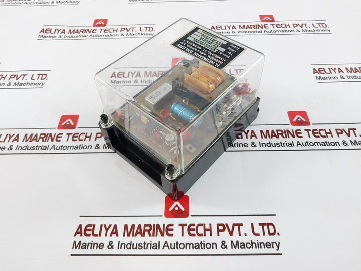 H. Hermann Ehlers Ivk 1865 B-s Signal Relay Box 5Va Tt 100Ms