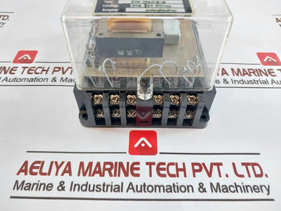 H. Hermann Ehlers Ivk 1865 B-s Signal Relay Box 5Va Tt 100Ms
